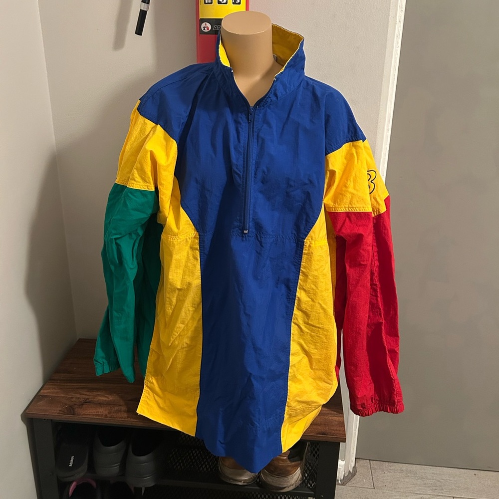 Colorful Men's Windbreaker Jacket